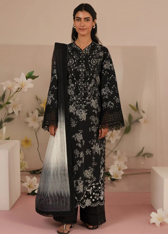 Printed Embroidered Lawn