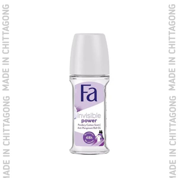 Fa invisible Power Powdery Cotton Scent Anti Perspirant Roll On