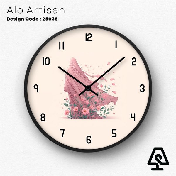 Niqāb Theme Wall Clock