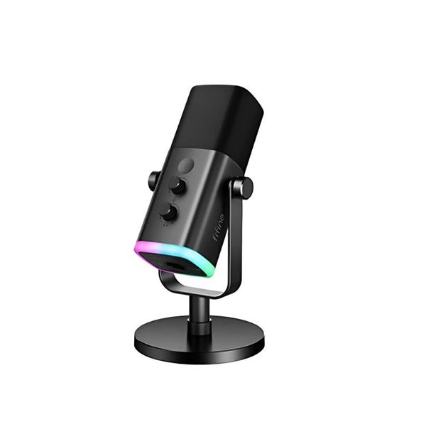 Fifine Ampligame AM8 RGB USB/XLR Dynamic Microphone