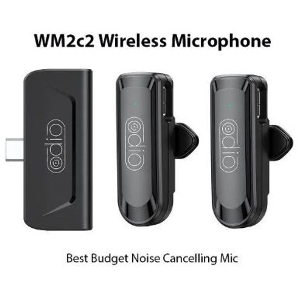 Dual Odio WM2c2 Wireless Microphone For Type C Devices (1:2
