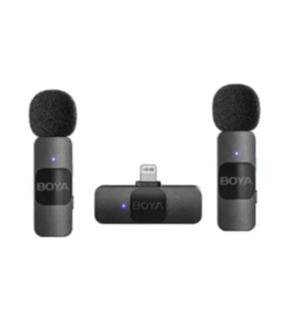 BOYA BY-V2 Ultracompact 2.4GHz Wireless Microphone System For IOS Device