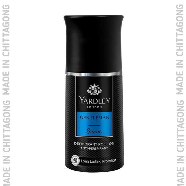 Yardley London Deodorant Roll On Gentleman Suave (50ml)
