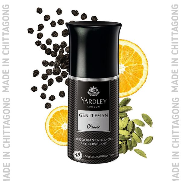 Yardley London Gentleman Classic Roll-On 50ml