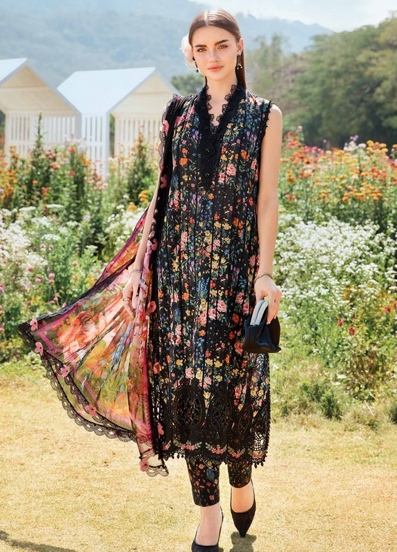 Printed Embroidered Lawn