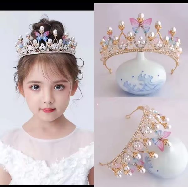 Butterfly crown