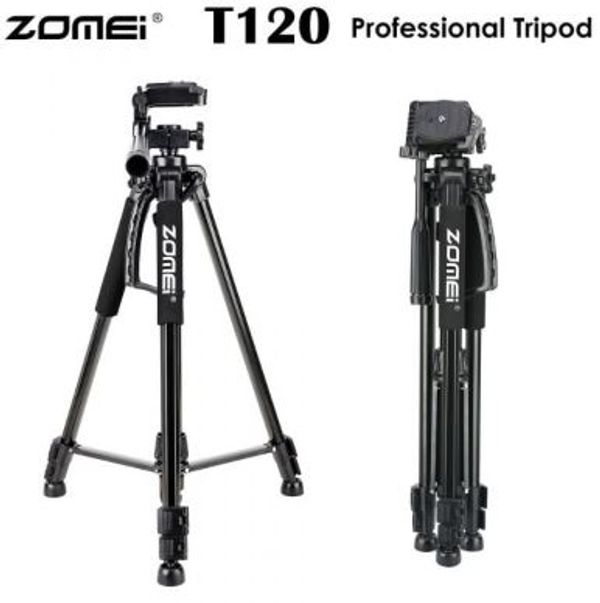 Zomei T120 Mobile & DSLR Tripod-Professional Series (Without Mobile Holder