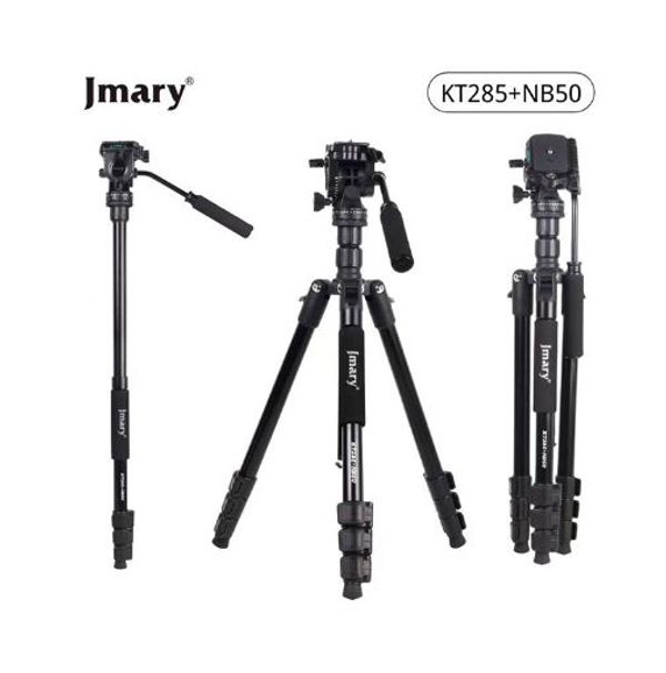 Jmary KT285+NB50 1.77M 2 In 1 Hydraulic head Professional Camera Tripod