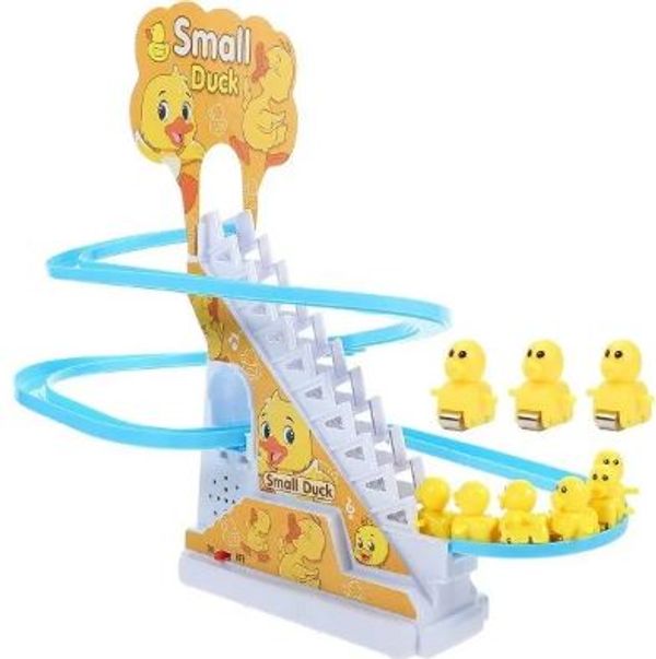 Stair Climbing Small Duck Toy