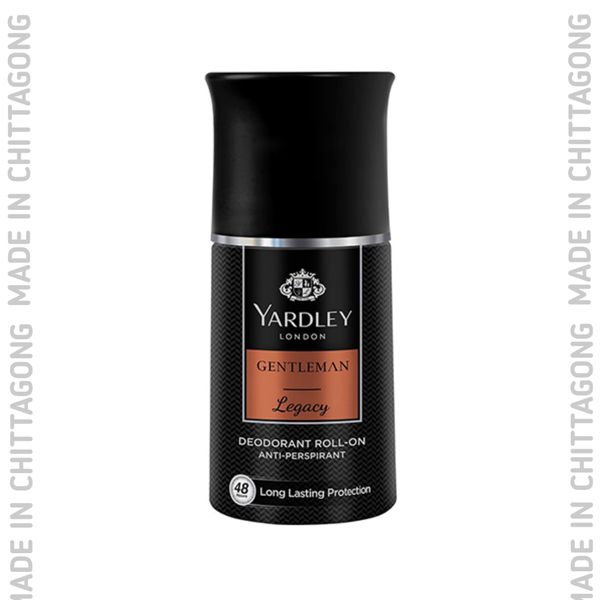 Yardley London Gentleman Legacy Deodorant Roll On 50m