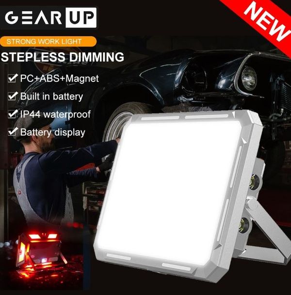 GearUP KXK-686 Rechargeable Multifunctional Work Light (50W)