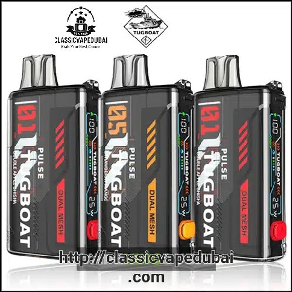 Tugboat Pulse 20000 Puffs 50mg Disposable Vape