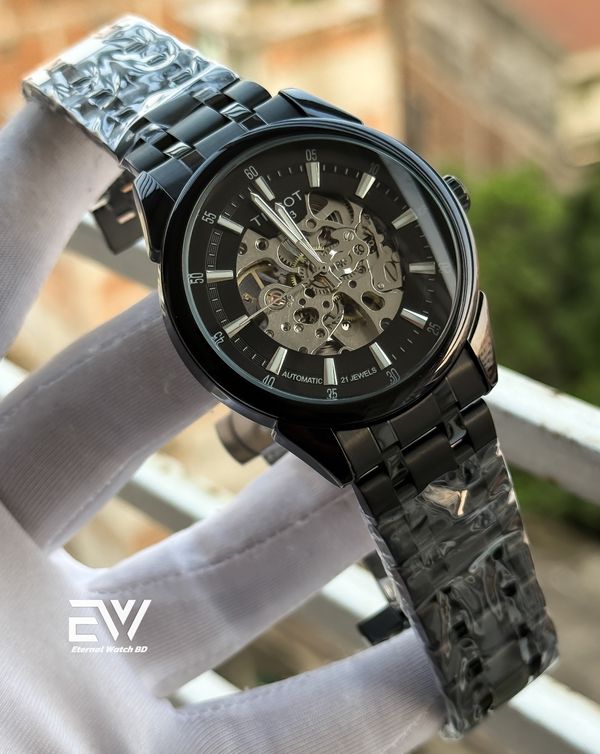 TISSOT AUTOMATIC FULL BLACK