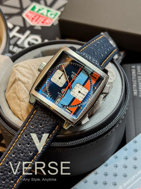 TAG BELT MONACO BLUE EURO