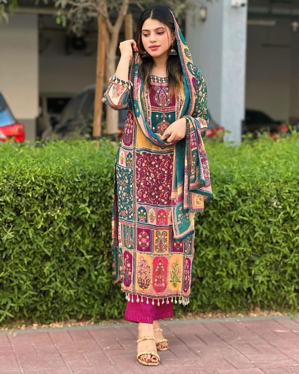 ,.Ziya Digital printed 3 Piece