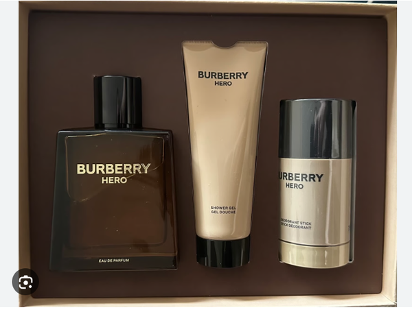 Burberry Hero 3‑Piece Men’s Gift Set (P137)