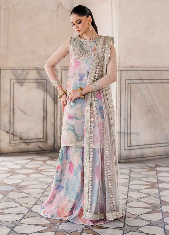 Printed Embroidered Lawn