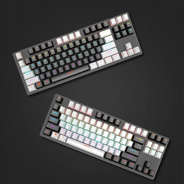 LEAVEN K550 TKL 87 Keys Hot Swappable Wired Mechanical Gaming Keyboard