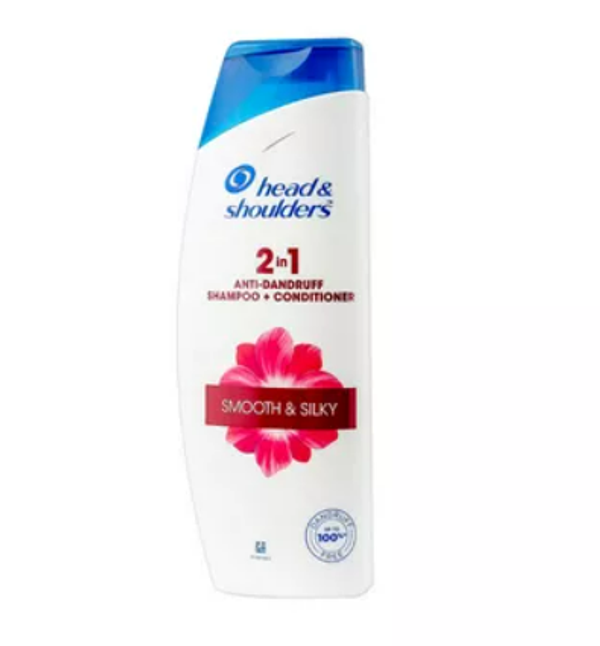 Head & Shoulders 2 in 1 Smooth & Silky Shampoo + Conditioner 340 ml