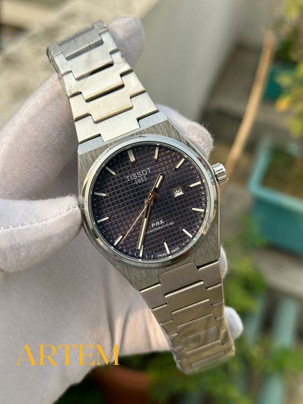 Tissot PRX Black-Dark Blue Dial AA