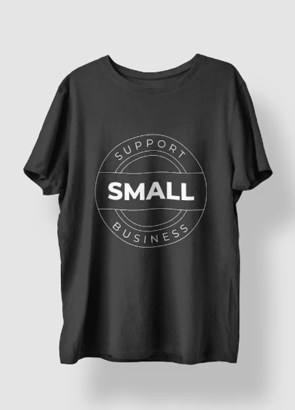 Men'S Stylish SUPPOR, SMALL BUSINESS T-SHIRT (UNIC DESIGN)