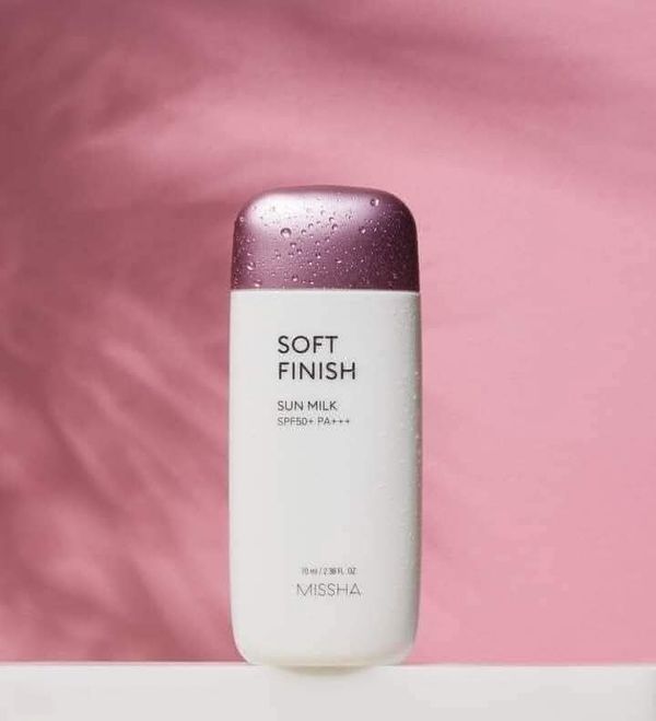 Missha Soft Finish Sun Milk SPF50+ PA+++ Sunscreen 70ml