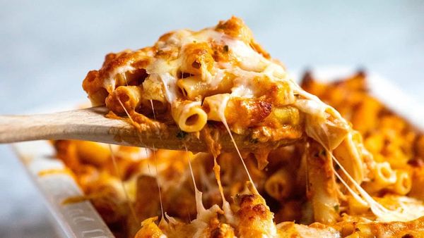 Chicken Oven Baked Pasta
