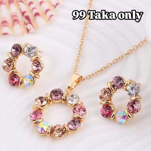 3 pieces jewelry set