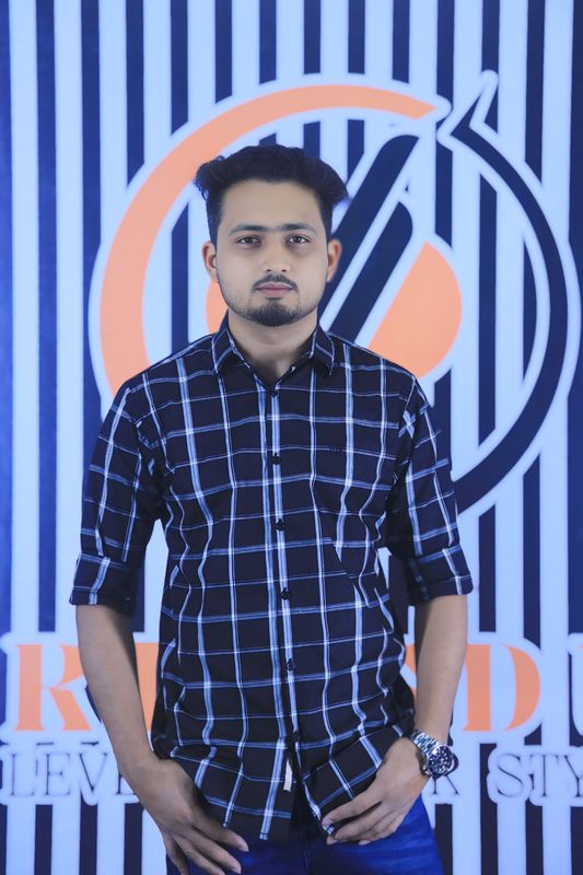 classic black and white checkered shirt