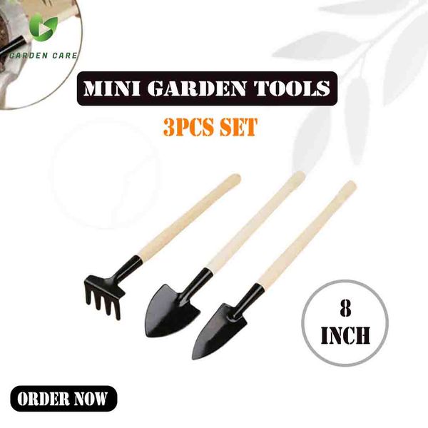 8 Inch mini Garden Tools ( 3Pcs Set )