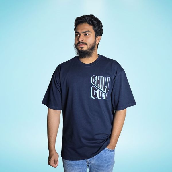 Chill Guy 😎 - Premium Oversized Drop Shoulder T-shirt