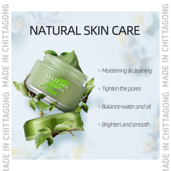 Laikou Matcha Mud Mask - 80g