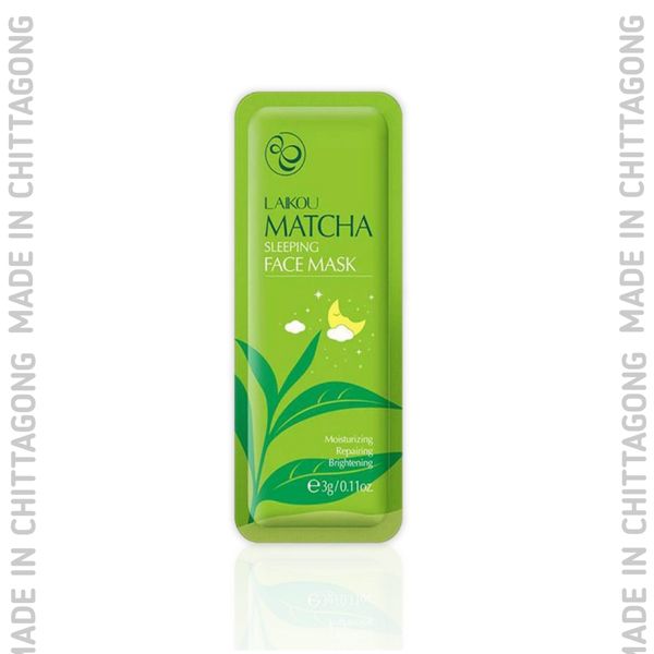 Laikou Matcha Sleeping Face Mask – 3G