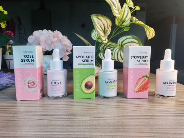 Kormesic Brand Rose serum Avocado serumStrawberry serum