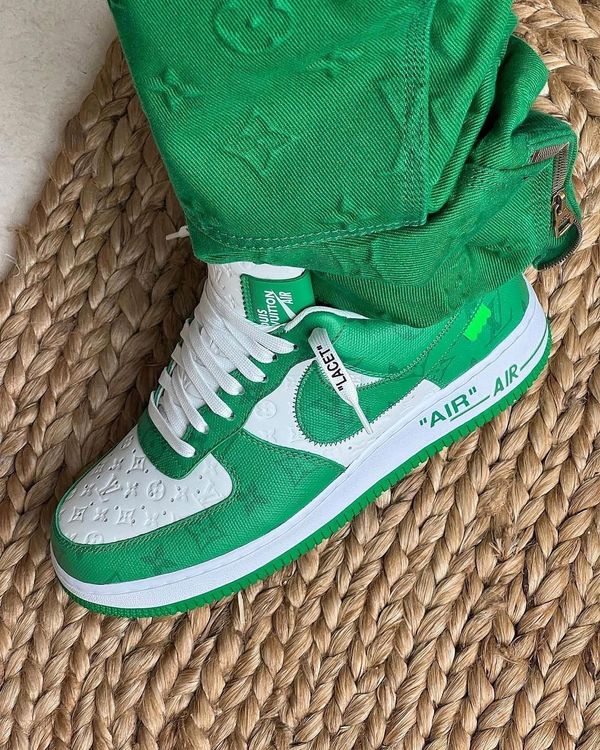 Air Force 1 Low x Louis Vuitton "Virgil Abloh - White/Green" (1:1)