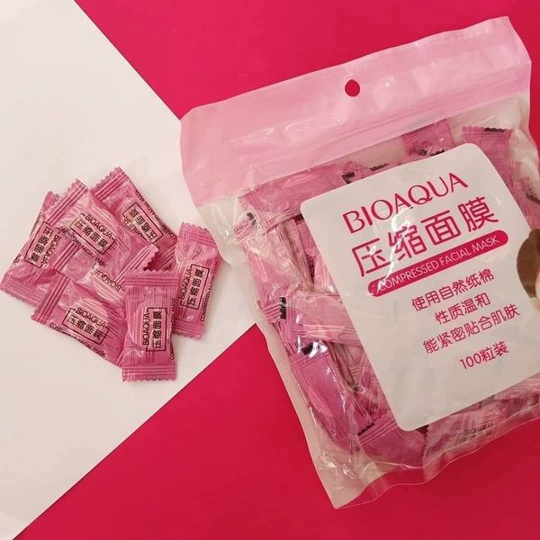 BIOAQUA Compressed Facial Mask