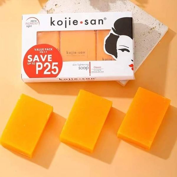 Kojie San Skin Lightening Soap 65gm × 3