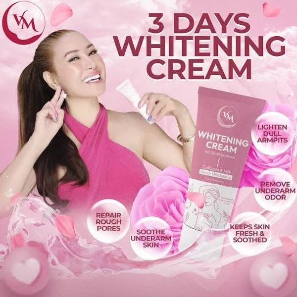 VM Whitening Cream For Sensitive Areas 50g