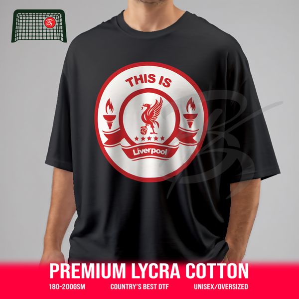 This Is Liverpool – Emblem Circle Tee