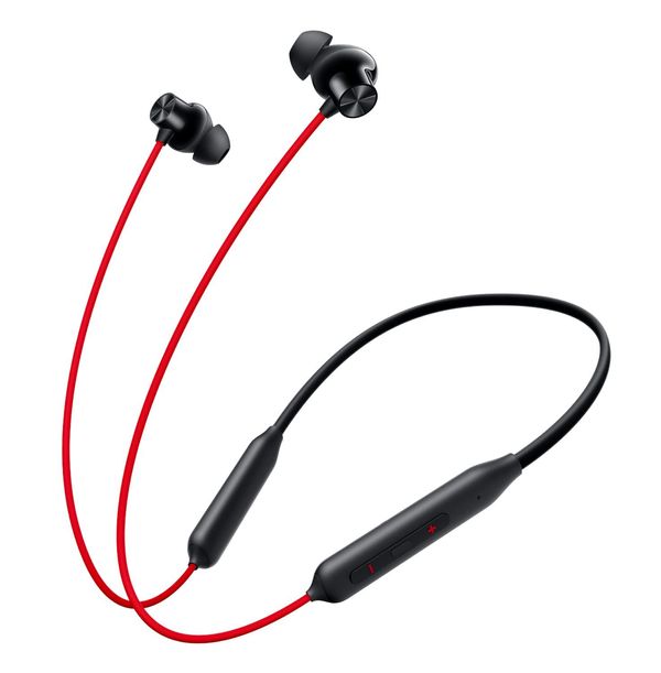 OnePlus Bullets Wireless Z2- Black & Red Color .
