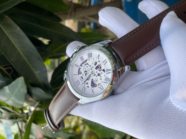 Fossil Auto Brown Belt New