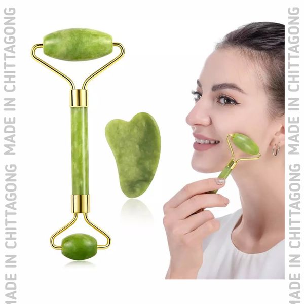 Jade Roller & Guasha set