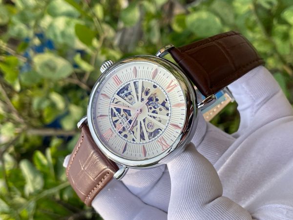 Patek Auto Belt Brown