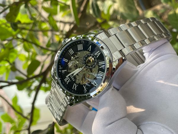 Fossil Auto Ch 60 Sec Design Black