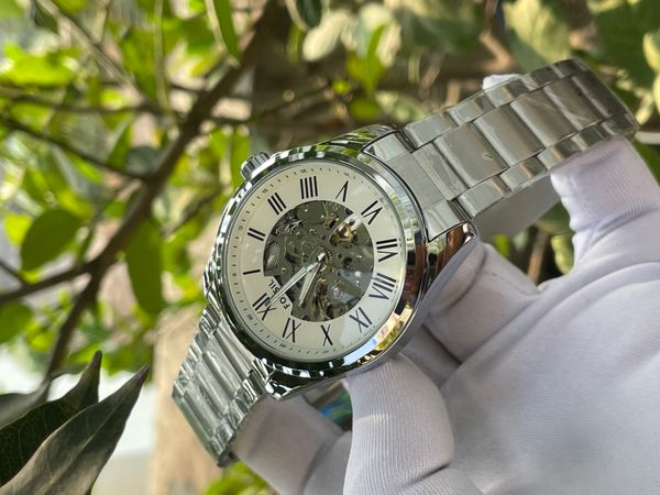Fossil Auto Chain White