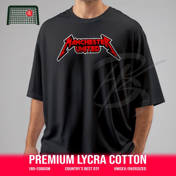 Manchester United – Metallica Font Edition Tee
