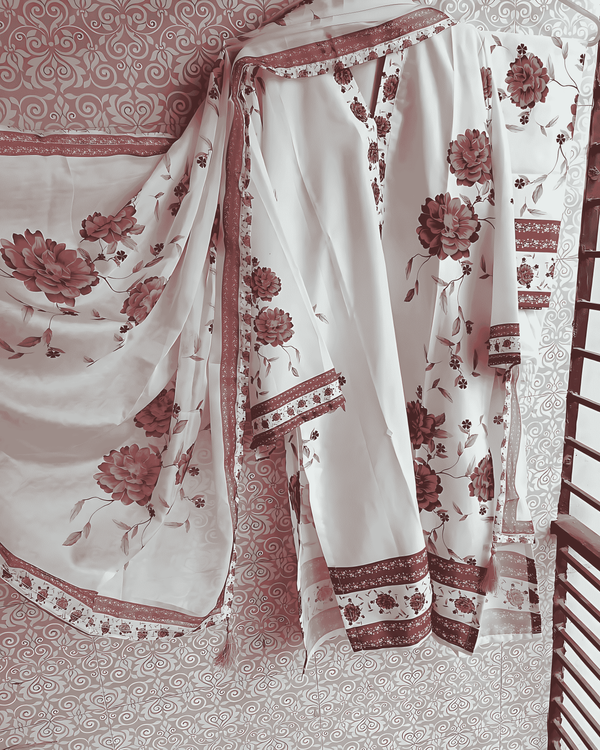 Digital Print Three Piece