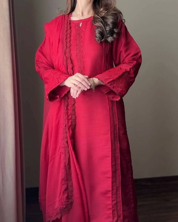 Readymade Cotton Three-piece