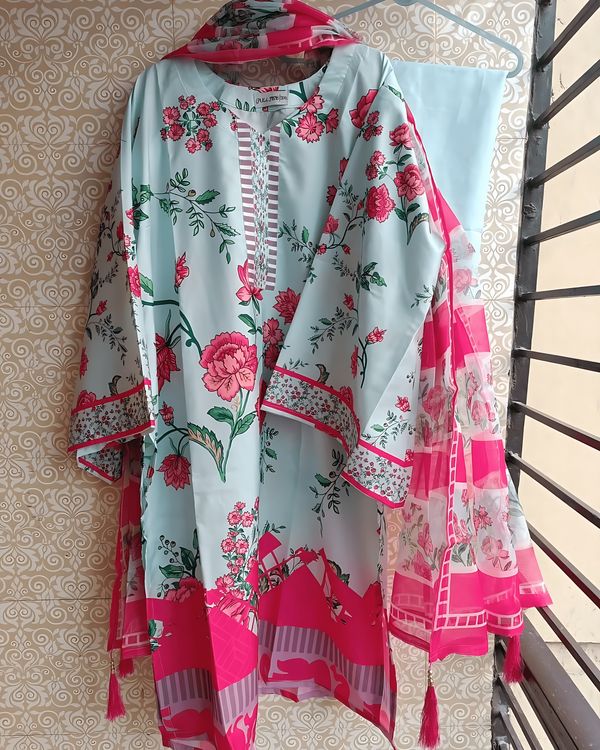 Digital Print Three Piece