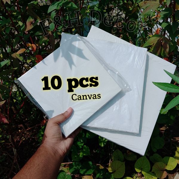 10 pcs Gesso Canvas Combo